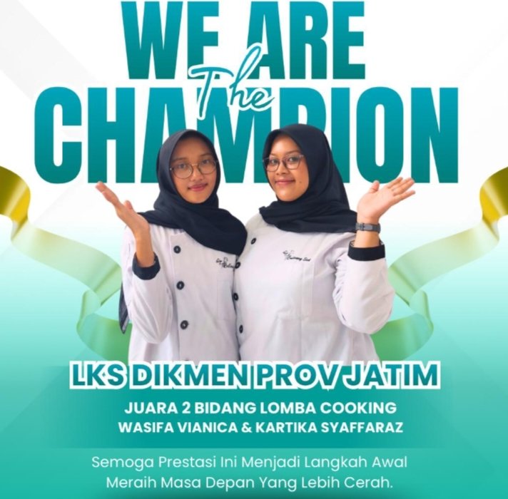 Delegasi SMK Mugas Tampil LKS Jatim Bidang Cullinary-Bilingual Secretary 2026