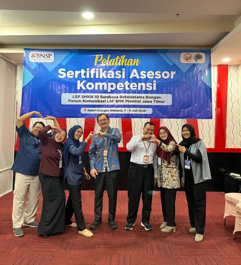 Lima Asesor SMK Mugas Sertifikasi Kompetensi Asesor Kompetensi  